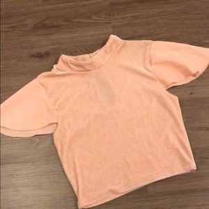 Light pink Crop top